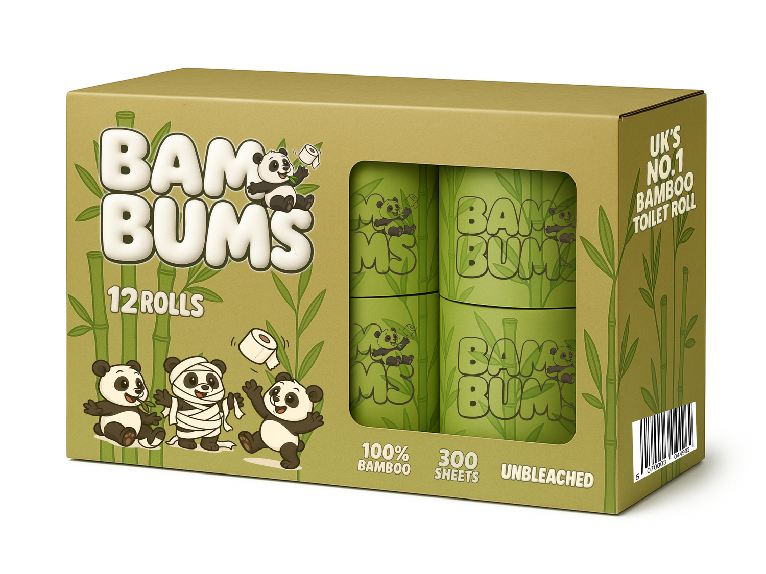 12 Pack Toilet Roll