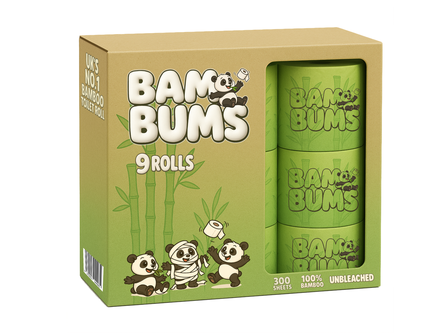 9 Pack Toilet Roll